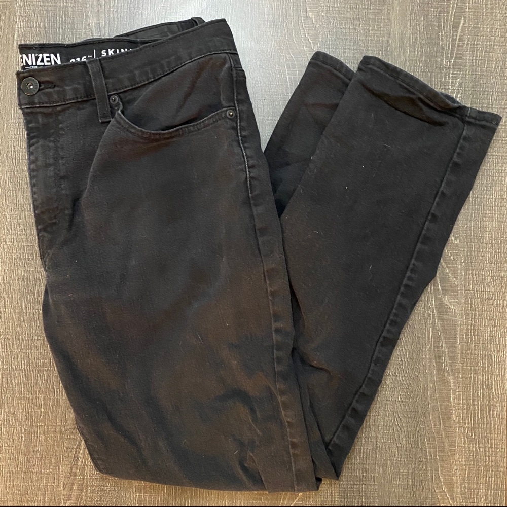 Black Skinny Fit Jeans, 216 Denizen from Levi’s